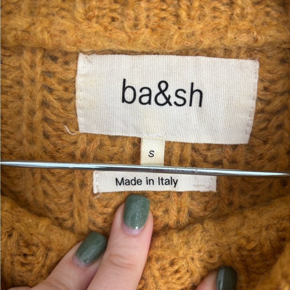 Ba&sh Erich Balloon Sleeve Sweater S - Picture 4 of 12